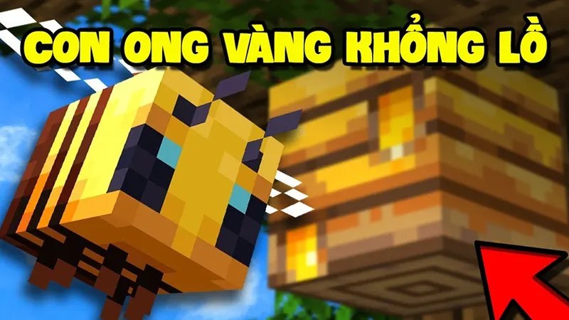 Sinh vật mới: Ong (New mobs)