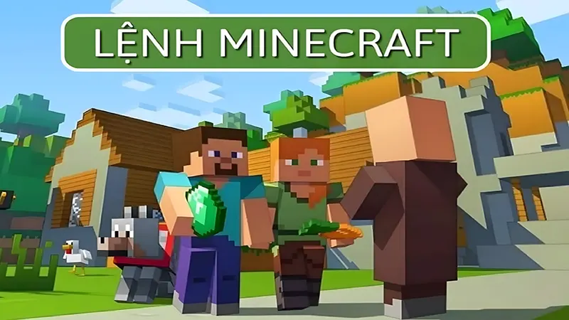 Lệnh Di Chuyển Trong Minecraft 🛶🧭 | Đơn Giản Ai Cũng Làm Được.