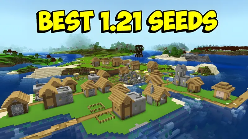 Tổng hợp 70+ seed Minecraft 1.21 tốt nhất cho cả phiên bản Java và Bedrock. Bắt đầu hành trình với các làng độc đáo, địa hình phong phú và kho báu ẩn giấu.