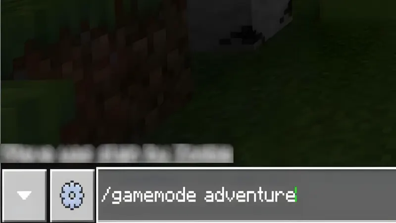 Cách chuyển gamemode Minecraft sang chế độ phiêu lưu