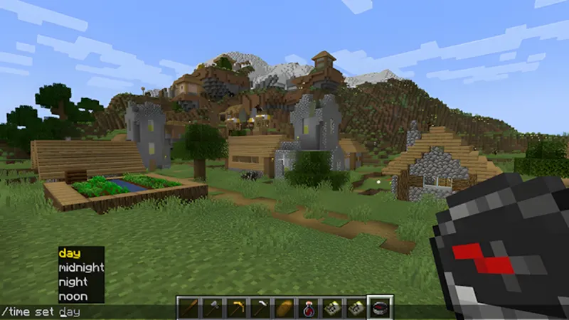 Cách sử dụng lệnh trong Minecraft