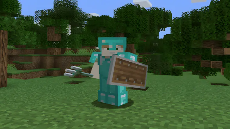 Để có được khiên trong Minecraft, cần chuẩn bị các nguyên liệu cần thiết.