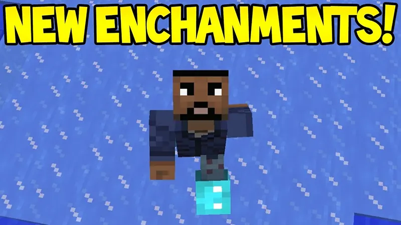 Enchantments mới – frost walker và mending