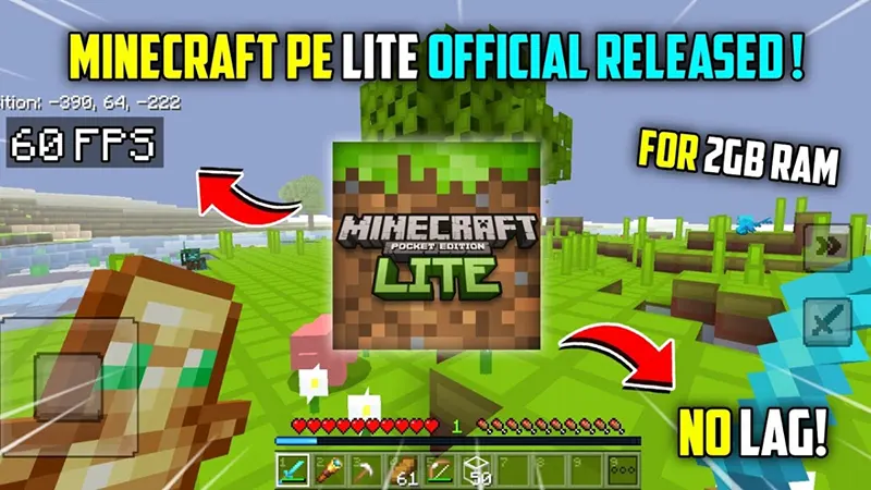 Giới thiệu về Minecraft Pocket Edition Lite: Lịch sử và Vai trò