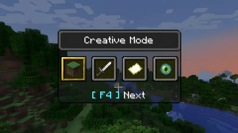 Lệnh/gamemode creative – Xây khách sạn không giới hạn