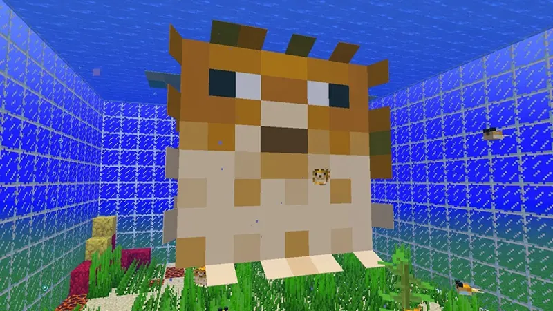 Mob mới – cá, cá heo, pufferfish