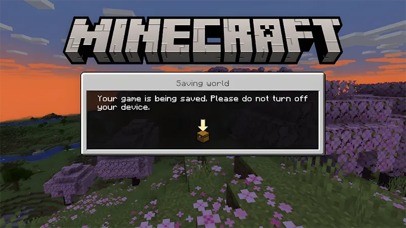 Những lỗi thường gặp khi save Minecraft và cách khắc phục
