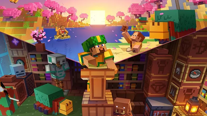 So sánh Minecraft 1. 2. 1 với phiên bản trước đó