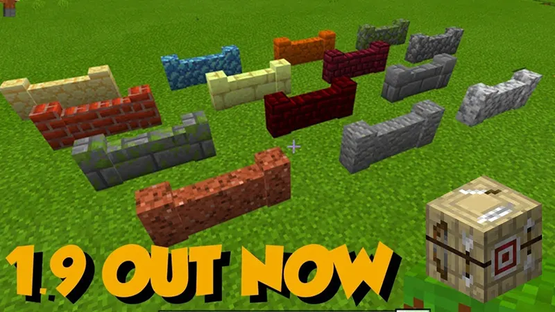 So sánh Minecraft 1. 9. 0 với phiên bản trước đó