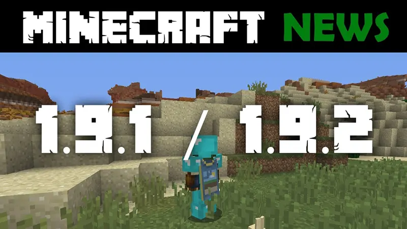 So sánh Minecraft 1. 9. 2 với phiên bản trước đó