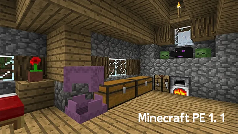 So sánh Minecraft PE 1. 1 với phiên bản trước đó