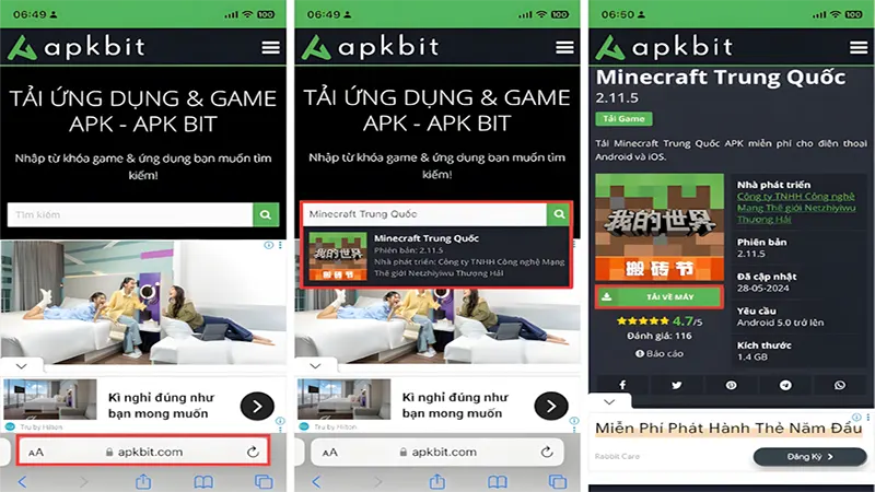 Tải Minecraft Trung Quốc iOS về iPhone/iPad