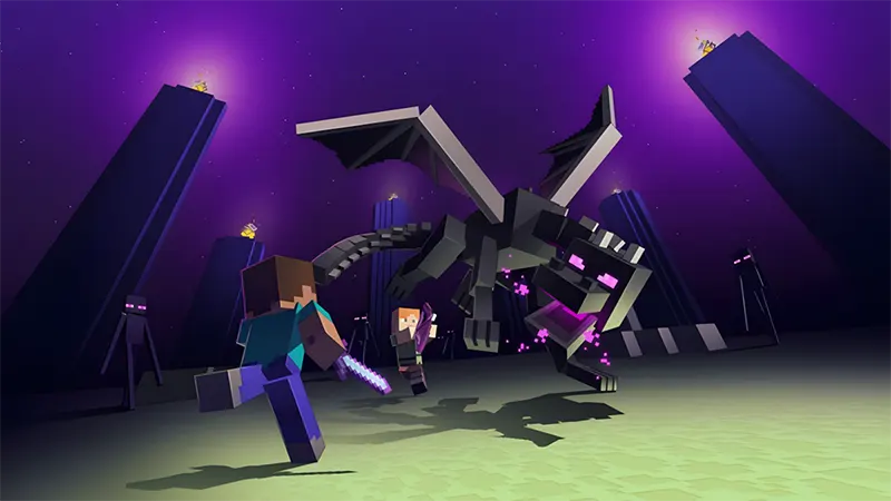 Tìm kiếm Elytra trên con thuyền tại End City