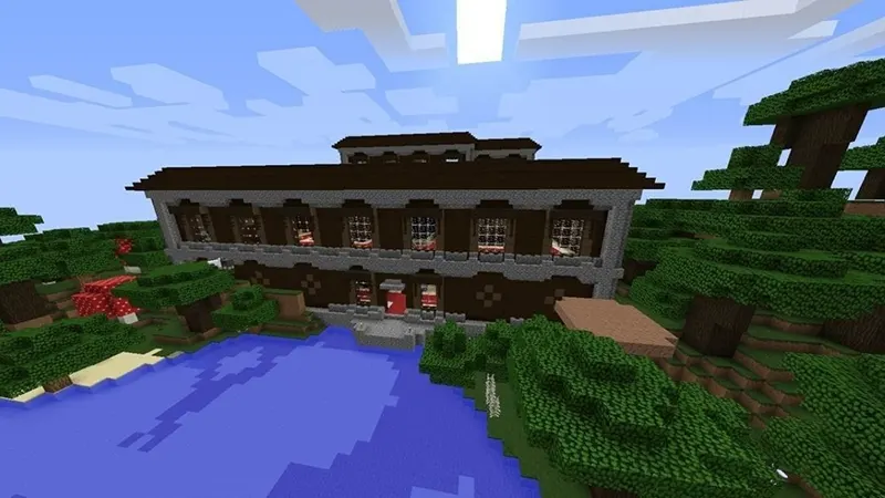 Woodland mansion – công trình dungeon bỏ hoang