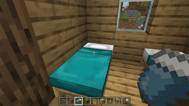 Cách Chế Tạo Giường Trong Minecraft | Thu Thập Len và Gỗ