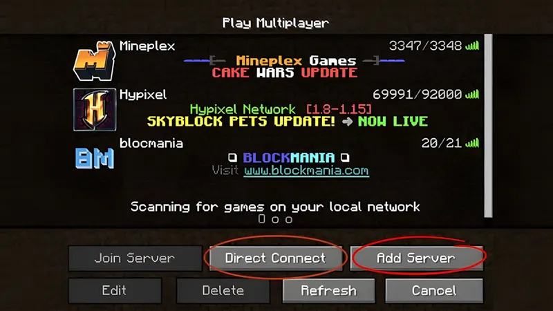 Cách chơi Minecraft với bạn bè trên máy chủ cá nhân b2