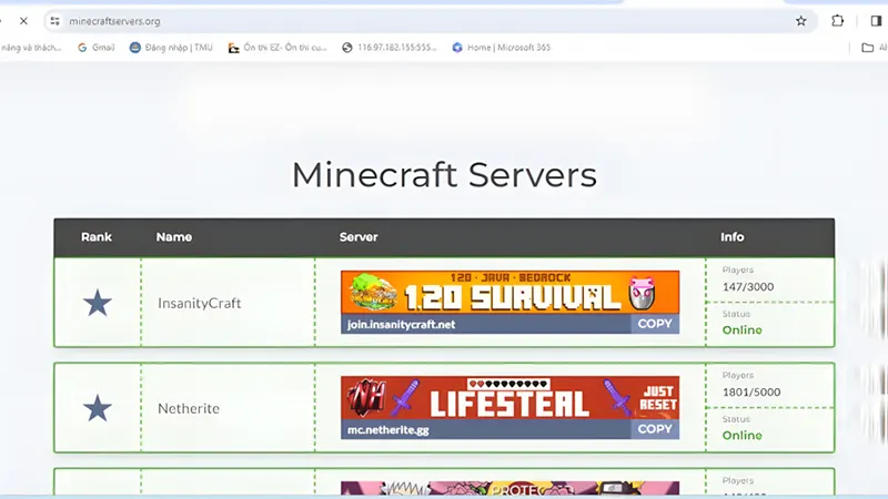 Cách chơi Minecraft với bạn bè trên máy chủ Việt Nam b1