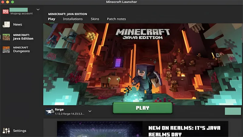 Cập nhật Minecraft Launcher mới nhất