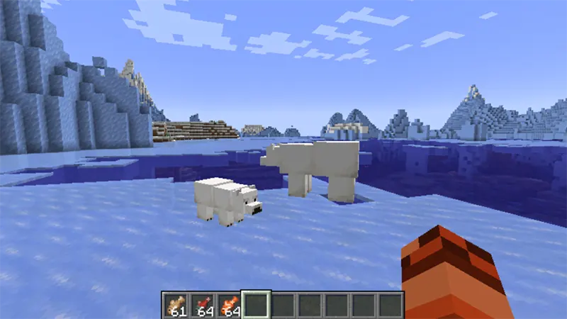 Gấu bắc cực Minecraft ăn gì? (Bạn sẽ bất ngờ!)