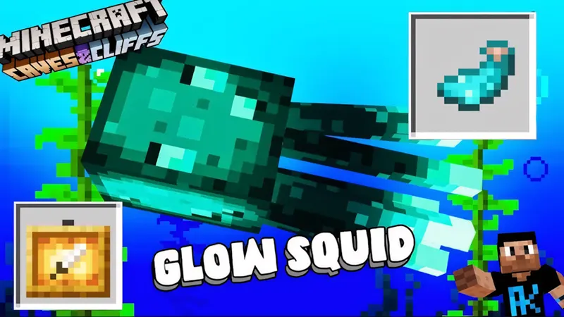 Mực phát sáng trong hang động được gọi là Glow squid.