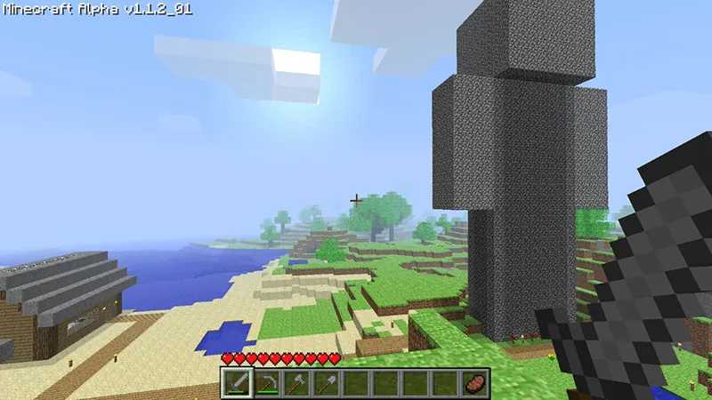 So sánh Minecraft 1. 1. 2 với phiên bản trước đó