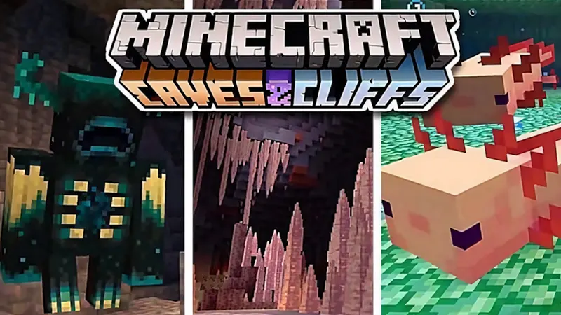 So sánh Minecraft 1. 17 với phiên bản trước