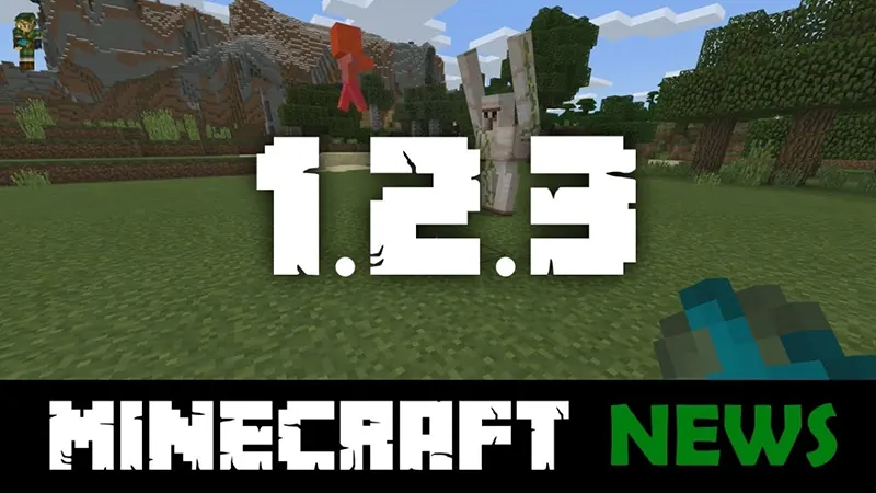 So sánh Minecraft 1. 2. 3 với phiên bản trước đó
