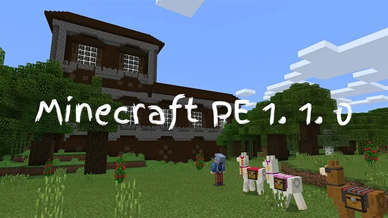 So sánh Minecraft PE 1.1.0 với phiên bản trước đó