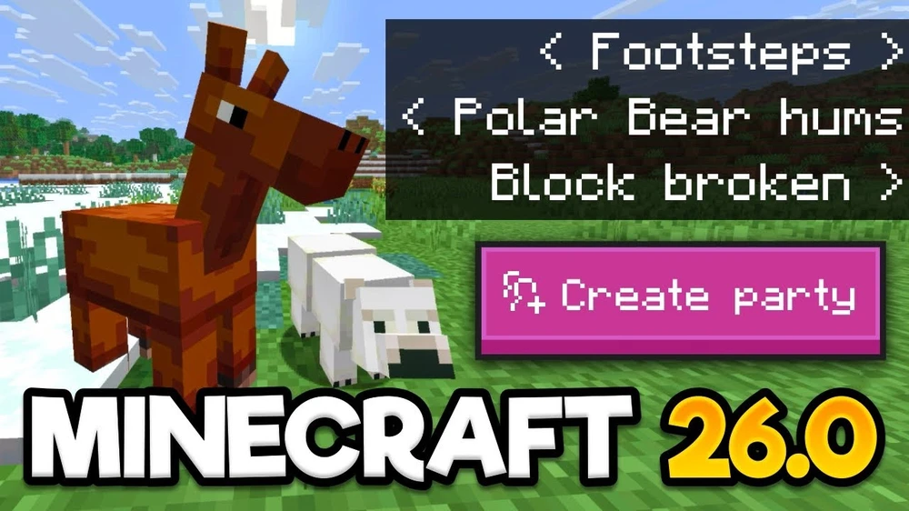 So sánh Minecraft 26.0 với phiên bản trước