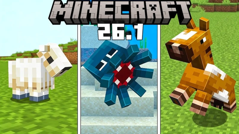 So sánh Minecraft 26.1 với phiên bản trước