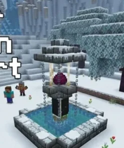Đồ họa công nghệ renderdragon ở minecraft 1.26.10