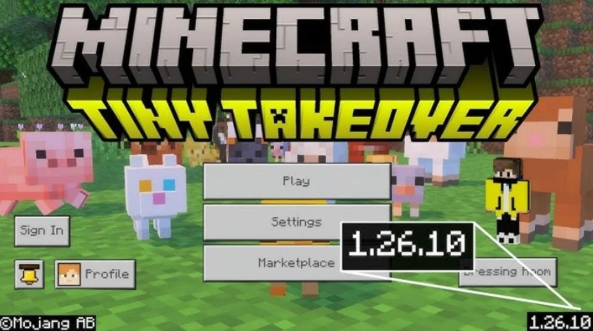 Giới thiệu cập nhật mới trong minecraft 1.26.10
