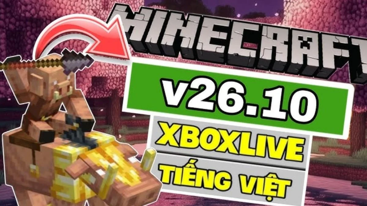 Minecraft 1.26.10 Bedrock Chế Tạo Thẻ Tên Và Sửa Lỗi Đồ Họa