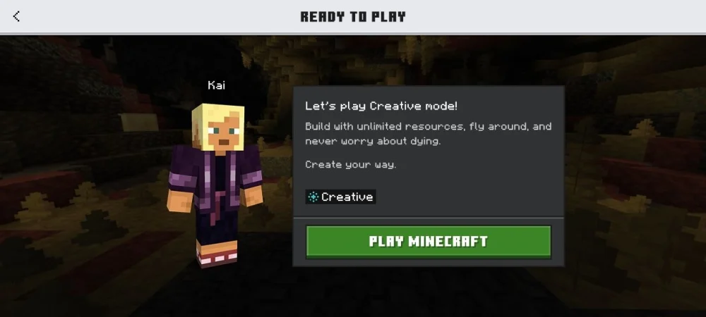 Hướng dẫn cài đặt Minecraft 1.26.44 apk